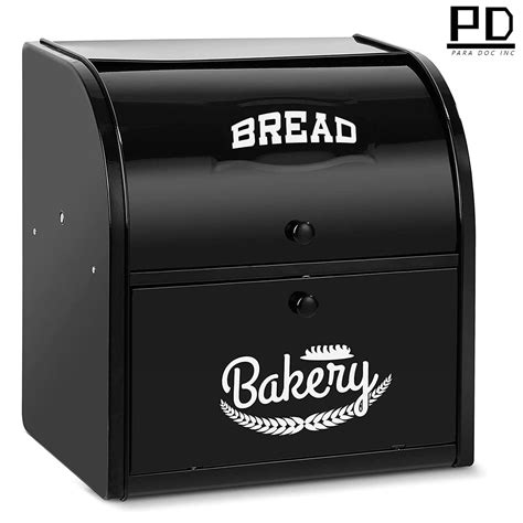 metal bread box with lid|wooden bread box walmart.